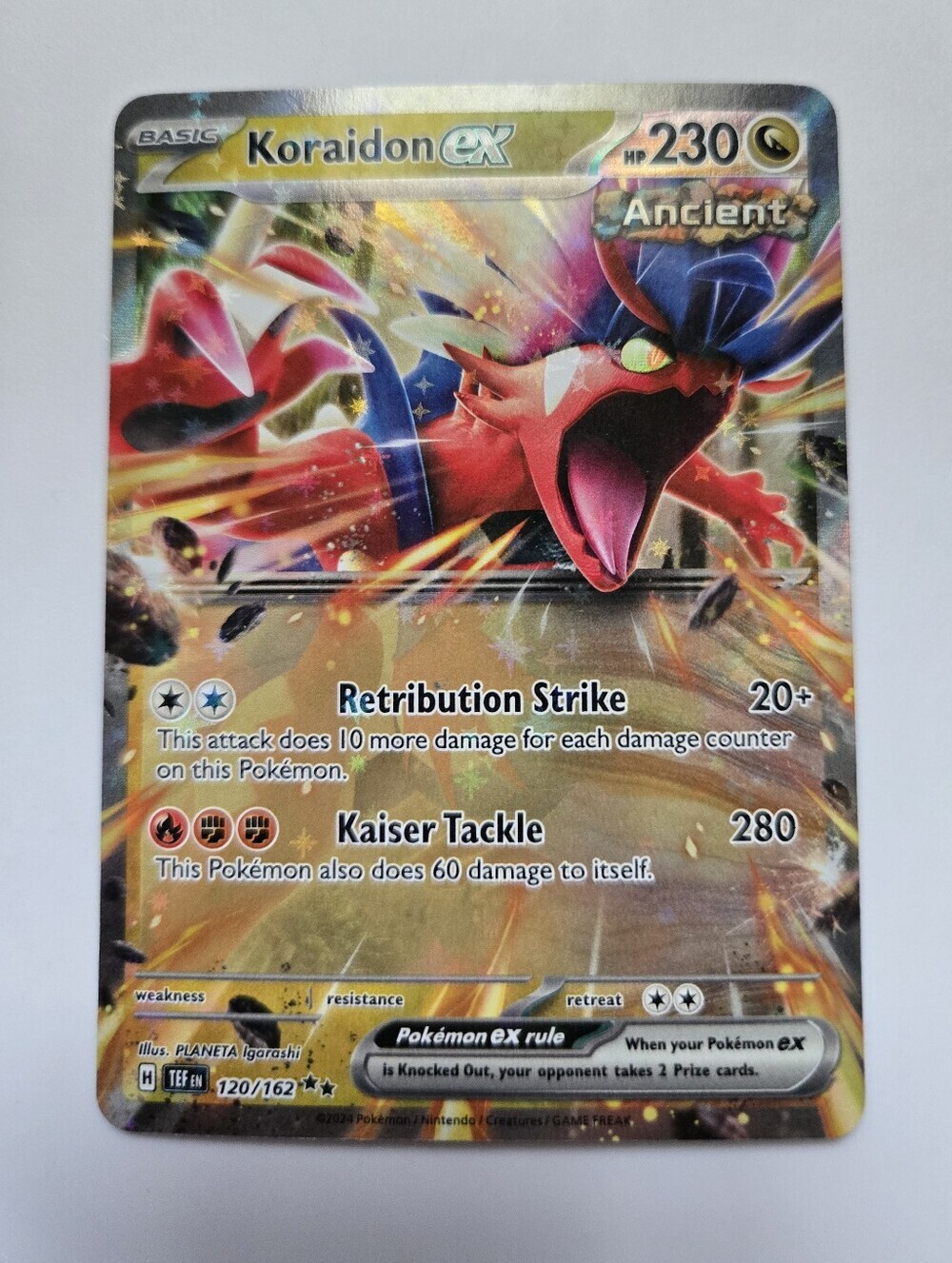 Koraidon ex #120 | Pokemon Temporal Forces